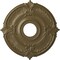Ekena Millwork Attica Ceiling Medallion (Fits Canopies up to 5"), Hnd-Painted Mississippi Mud, 18"OD x 4"ID x 5/8"P CM18ATMMF - alternate 1